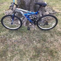 24” Mountain Bike (duel Shocks)