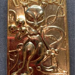 23 Karat Gold Plating Mewtwo 