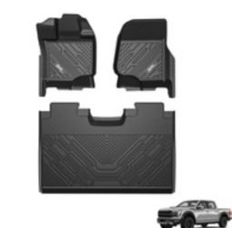 3W All Weather Floor Mats - like new