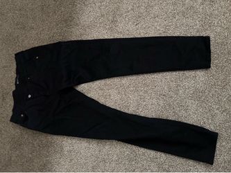 purple jeans