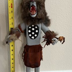 Kachina Doll Wolf about 20inches tall just $20 xox