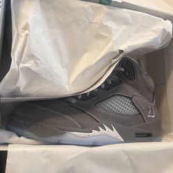 Air Jordan 5 Wolf grey size 9 1/2