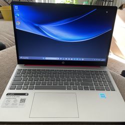 HP 15.6 Laptop Pentium 4GB/128GB Laptop-Scarlet Red