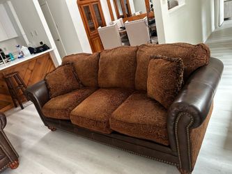 Living room set. Sofa and love seat.