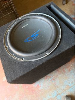 Alpine type s 12 inch