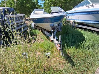 Two boats 1 baylinner 1 sea ray