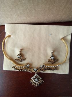 Necklace And Earrings