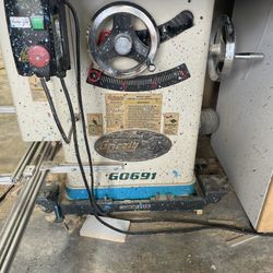 Grizzly Table Saw And Saw Dust Collection