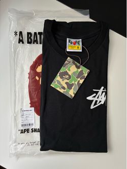 Bape Tee x Stussy