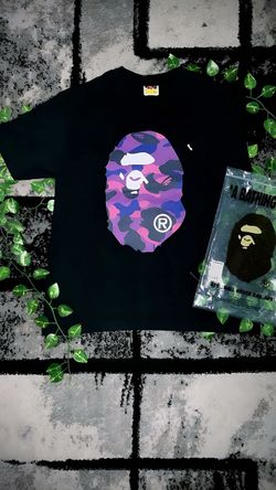 BAPE A Bathing Ape Camo Ape Head T-Shirt