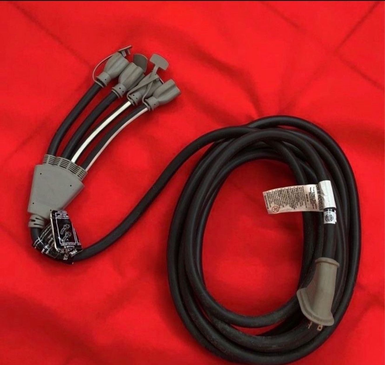 Generator Adapter Power Cord Set- Hurricane Preparation