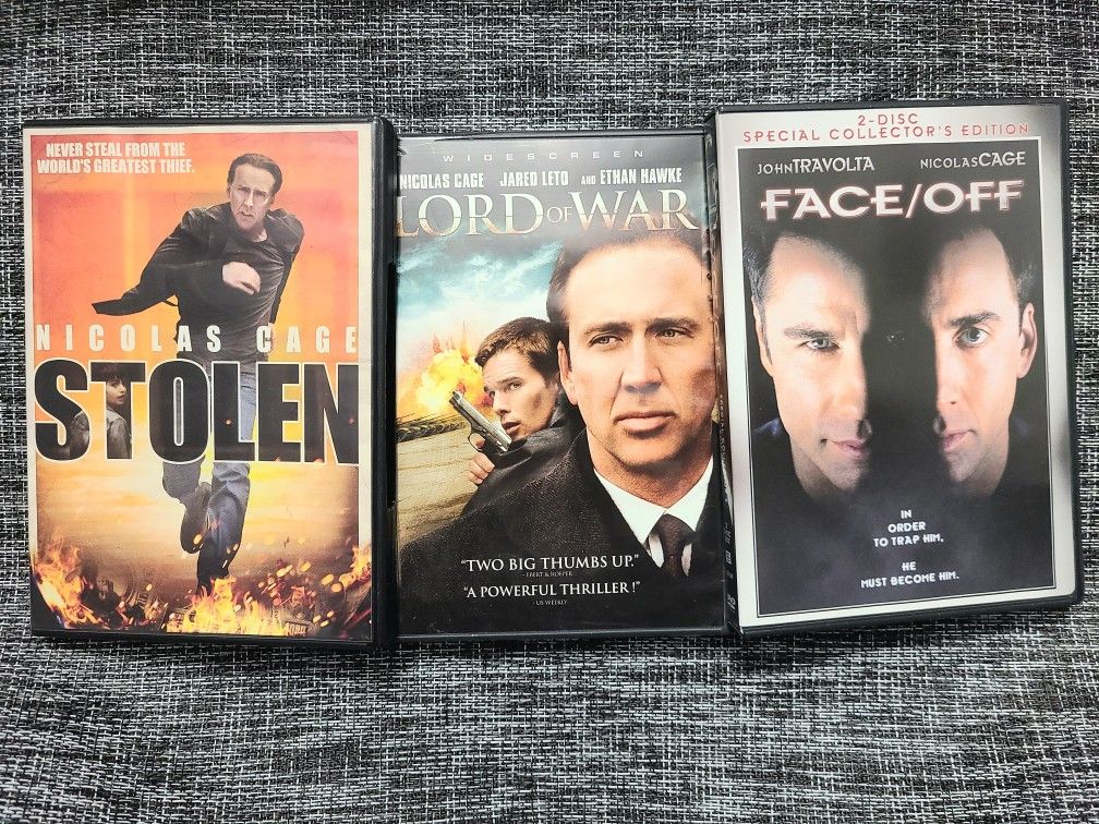 Nicholas Cage DVD Collection