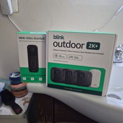 Blink Outdoor Camera Set Brand New Never Been Opened 
