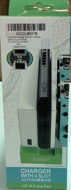iPega 4-Slot Joy-Con Charger Dock for Nintendo Switch