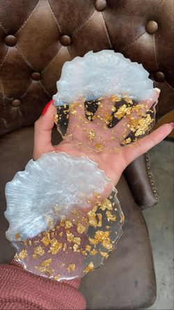 Coasters custom resin