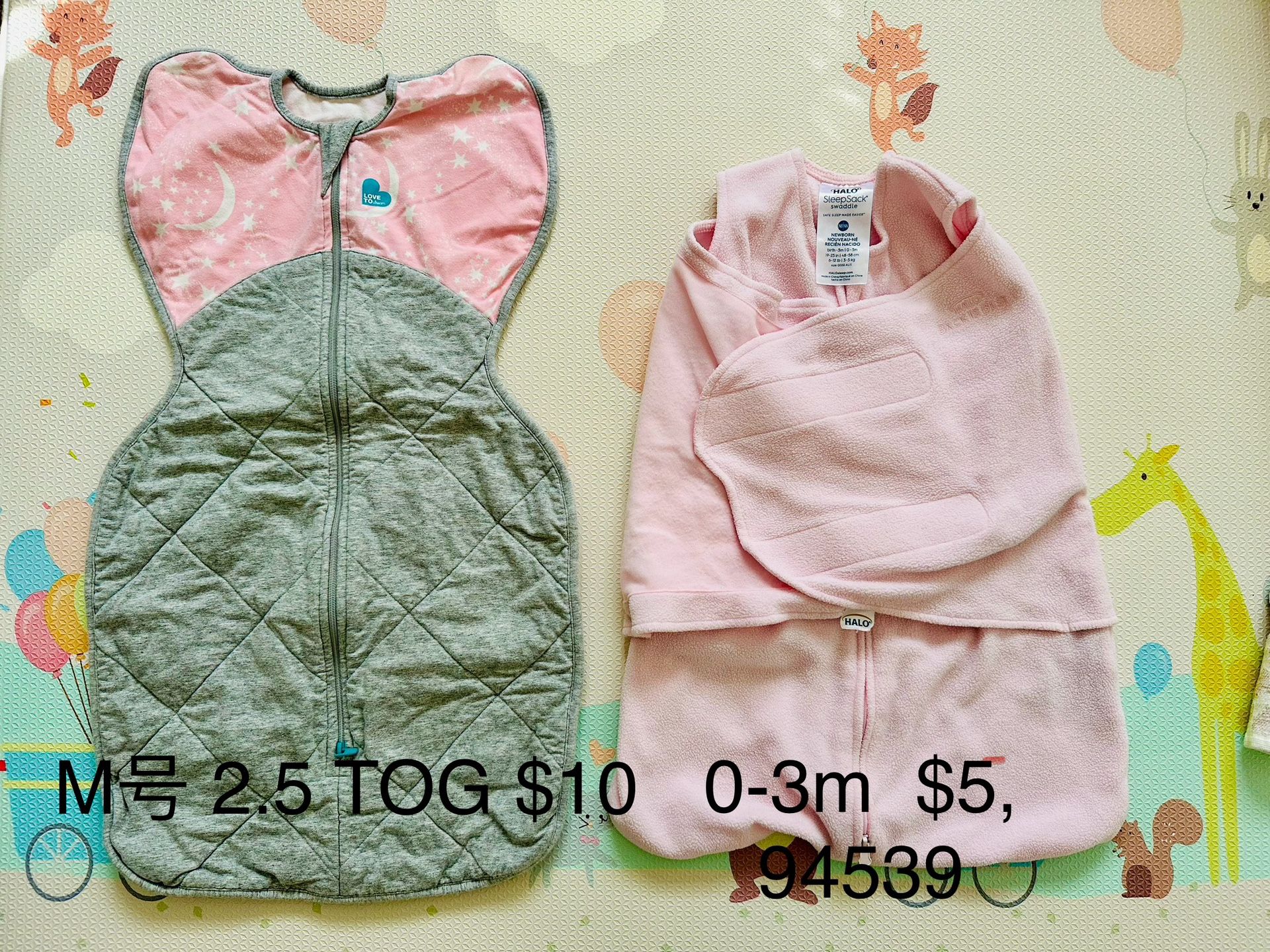 Sleeping Bags For Infant 2 For $15