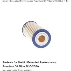 Extended Performance Filter M1C-258A