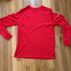 Nike Dri-FIT Cotton/Poly Long Sleeve Tee NKBQ5230