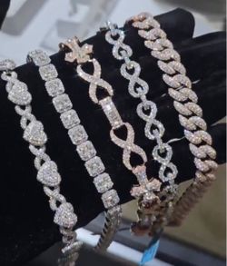 Diamond Fancy Bracelet💎 VVS Lab Diamond ✨✨