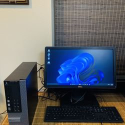Desktop Package w/ Monitor, 16GB Ram, Intel i5, Win 11 Pro, MS Office 2024