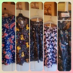 5 GORGEOUS SCRUB TOPS BUNDLE LOT