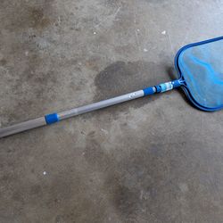 Swimline Pool & Spa Leaf Skimmer Net w/ 48" Adjustable Aluminum Telescopic Pole $20