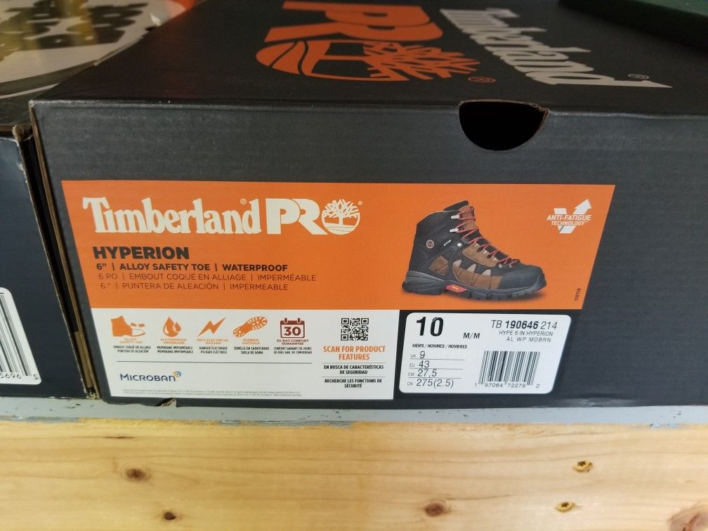 Timberland Steel Toe Boots 
