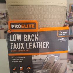 PROELITE
2
SEAT
LOW BACK FAUX LEATHER