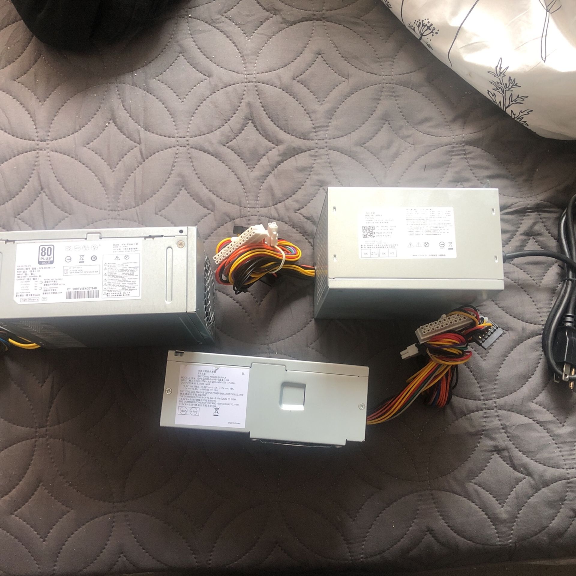 3 Generic Power supply’s