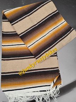 New 5x7 Serape Sarape Zarape Mexican Blanket