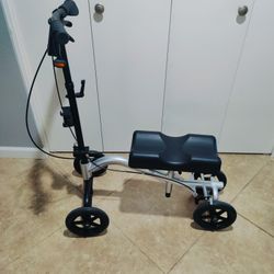 Foot Scooter And Crutches Bundle 