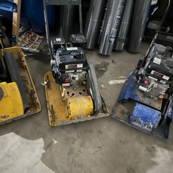 Plate Compactor $70 per day 
Power brush $70 per day 
Jack hammer makita $70 per day 
Trimiadora $70 per day 
Motocierra $70 per day 
Cajas de clavos 