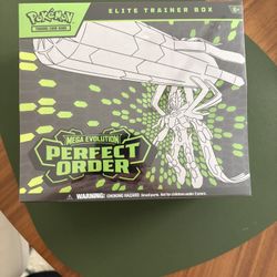 Perfect Order Elite Trainer Box (PO ETB)