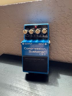 Boss Compression Sustainer CS-3 Guitar Pedal