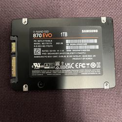 Samsung 870 EVO 1TB 2.5 inch Internal V-NAND SSD Drive