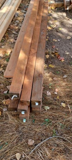 10 pressure treated 4x4s post 8 ft long $60 for all