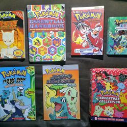 Vintage Pokemon Book Bundle Lot Of 12 Scholastic Books Comics