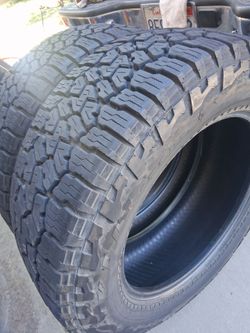 4 used tires  LT 285/60/20....Falken Wildpeak  AT3W