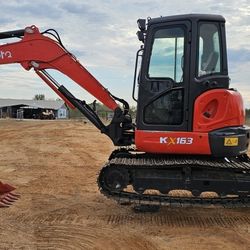 Kubota Kx163 Mini Excavator 