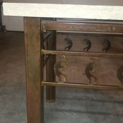 Southwest Flagstone Family Room Table