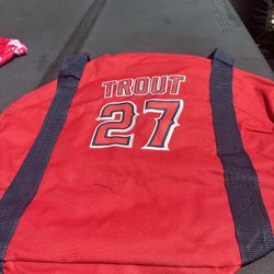 Mike Trout Angel Bag Multiple Available