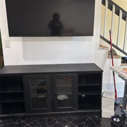 Pottery Barn Console Table Under tv Black 
