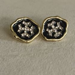 Gold With Dimond Earings