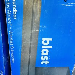 onn 5.1.2 Soundbar with Dolby Atmos and Wireless Subwoofer, 42 inch, Bluetooth, Auxiliary