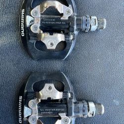 Shimano PD-A530 Clipless Pedals Platform Single Side Black No Cleats