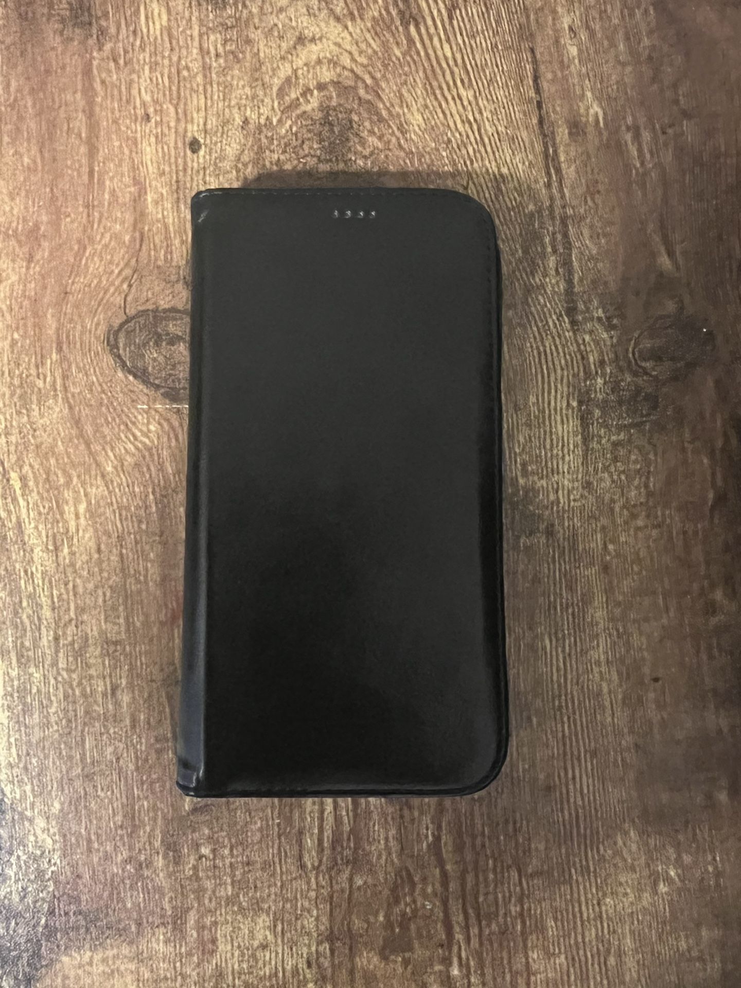 Black iPhone 11 Case With Wallet 