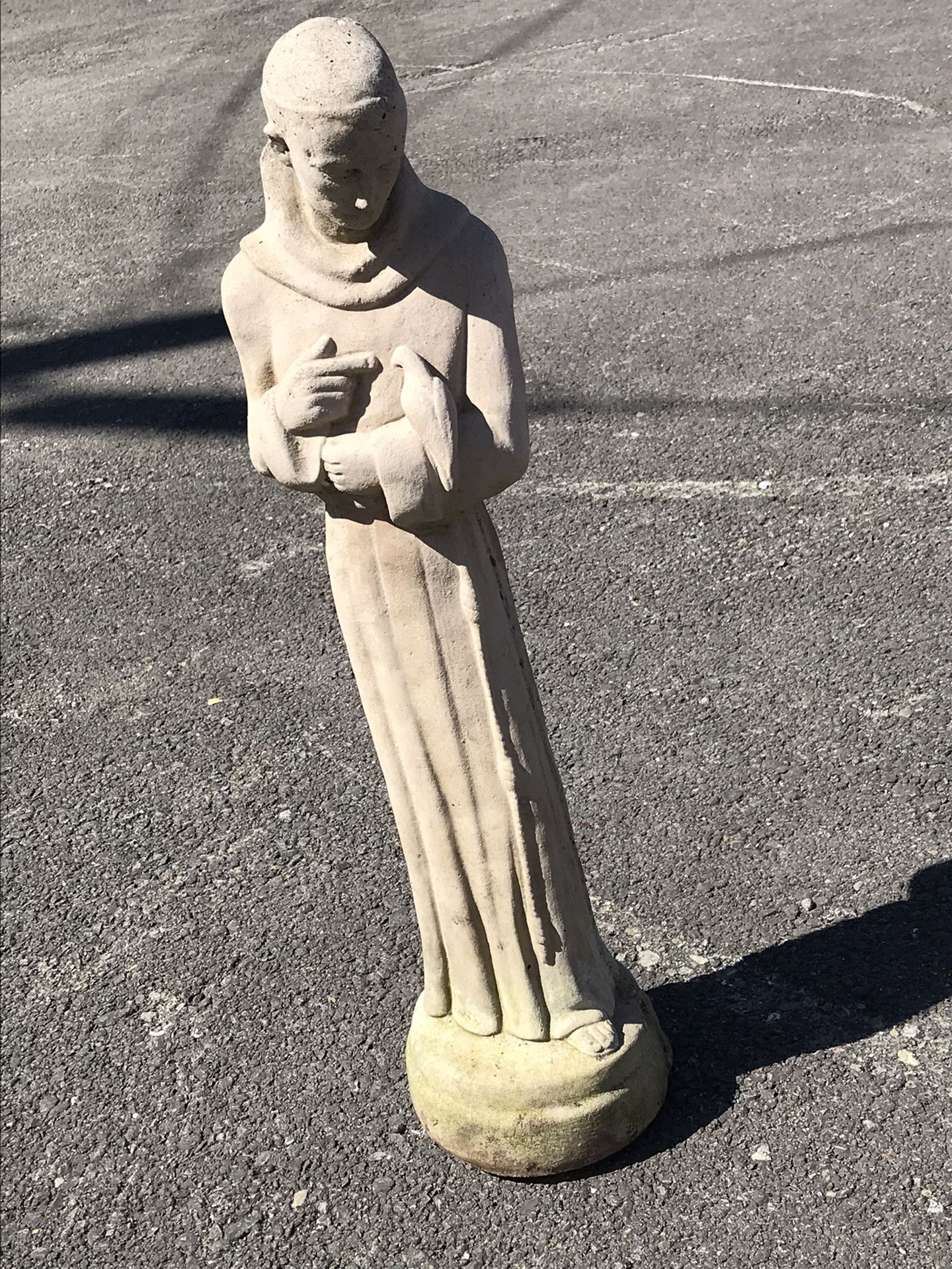 1940’s Saint Francis Cement Statue