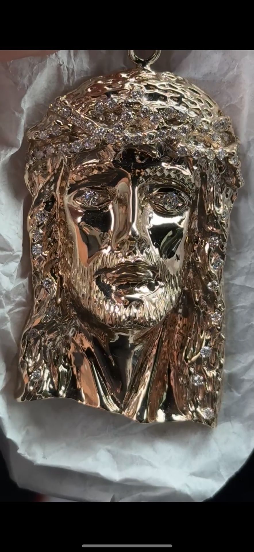 10k Gold Jesus  37.5 Grams 