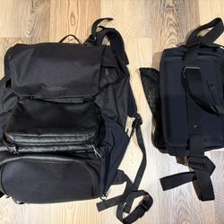 Tropicfeel Shell Travel Backpack + Compressible Wardrobe + Toiletry Bag