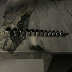Snap On 3/8” Drive SAE socket Set